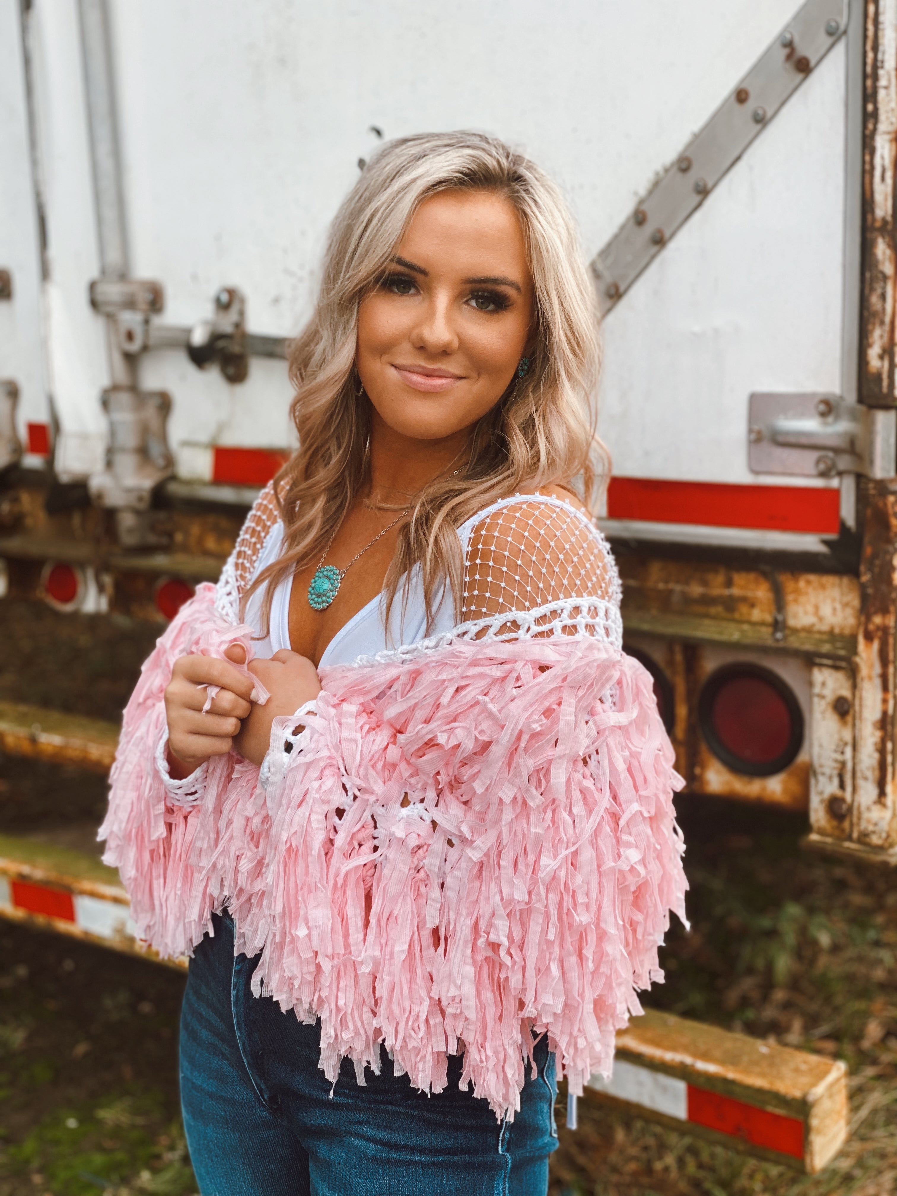 Backwoods Barbie Jacket Turquoise Traveler