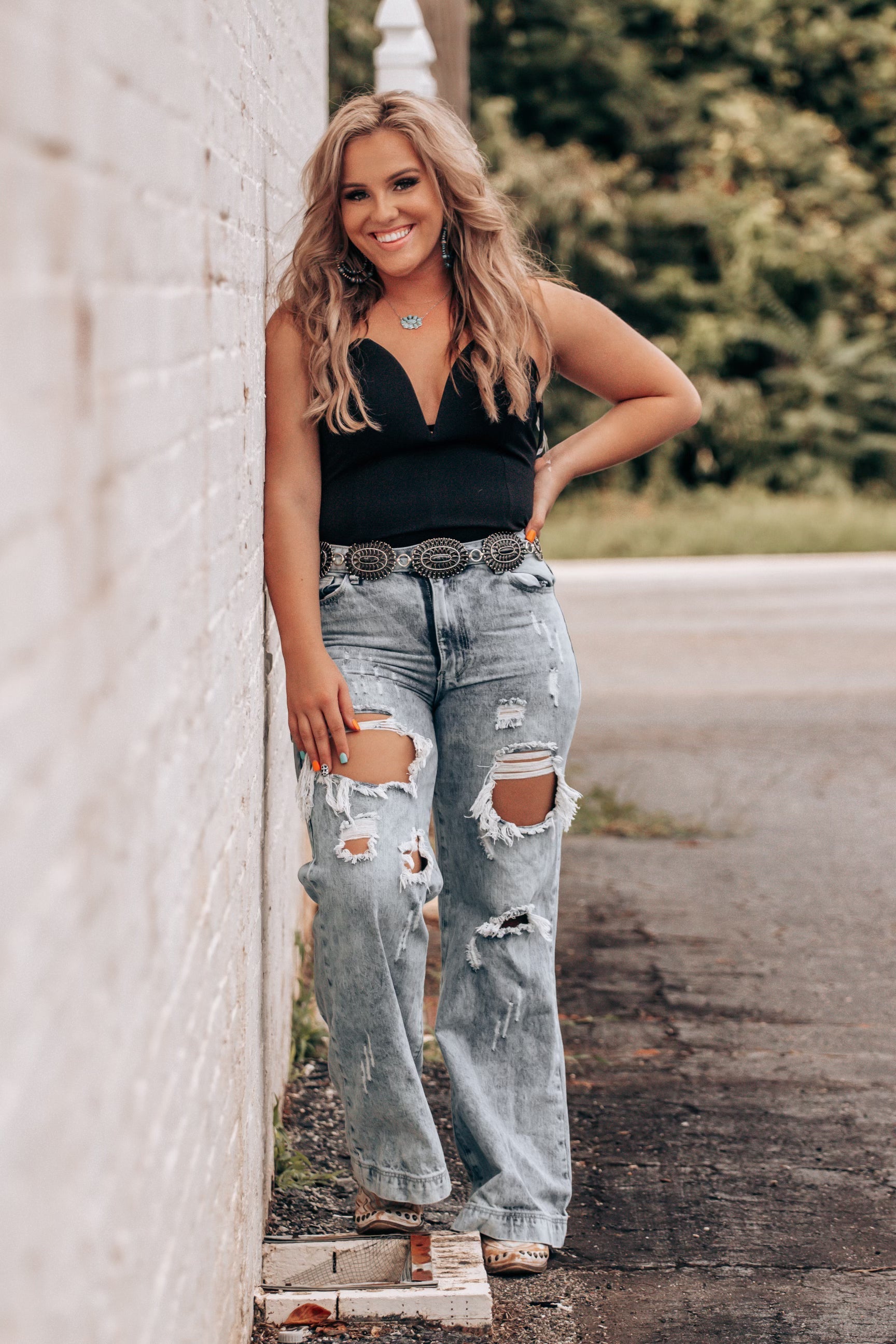 Black Thunder Bodysuit Turquoise Traveler