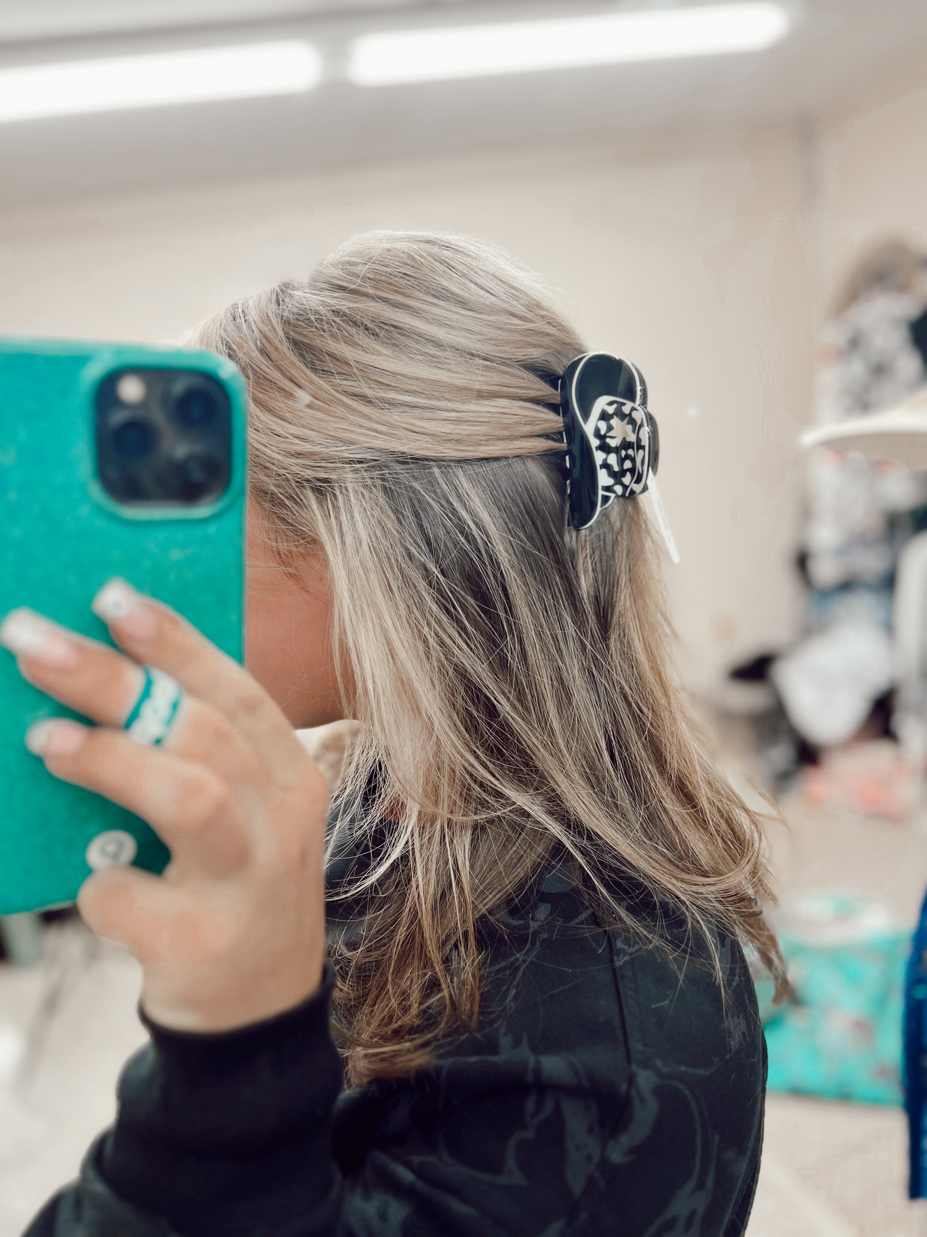 Cowboy Hat Clips Turquoise Traveler