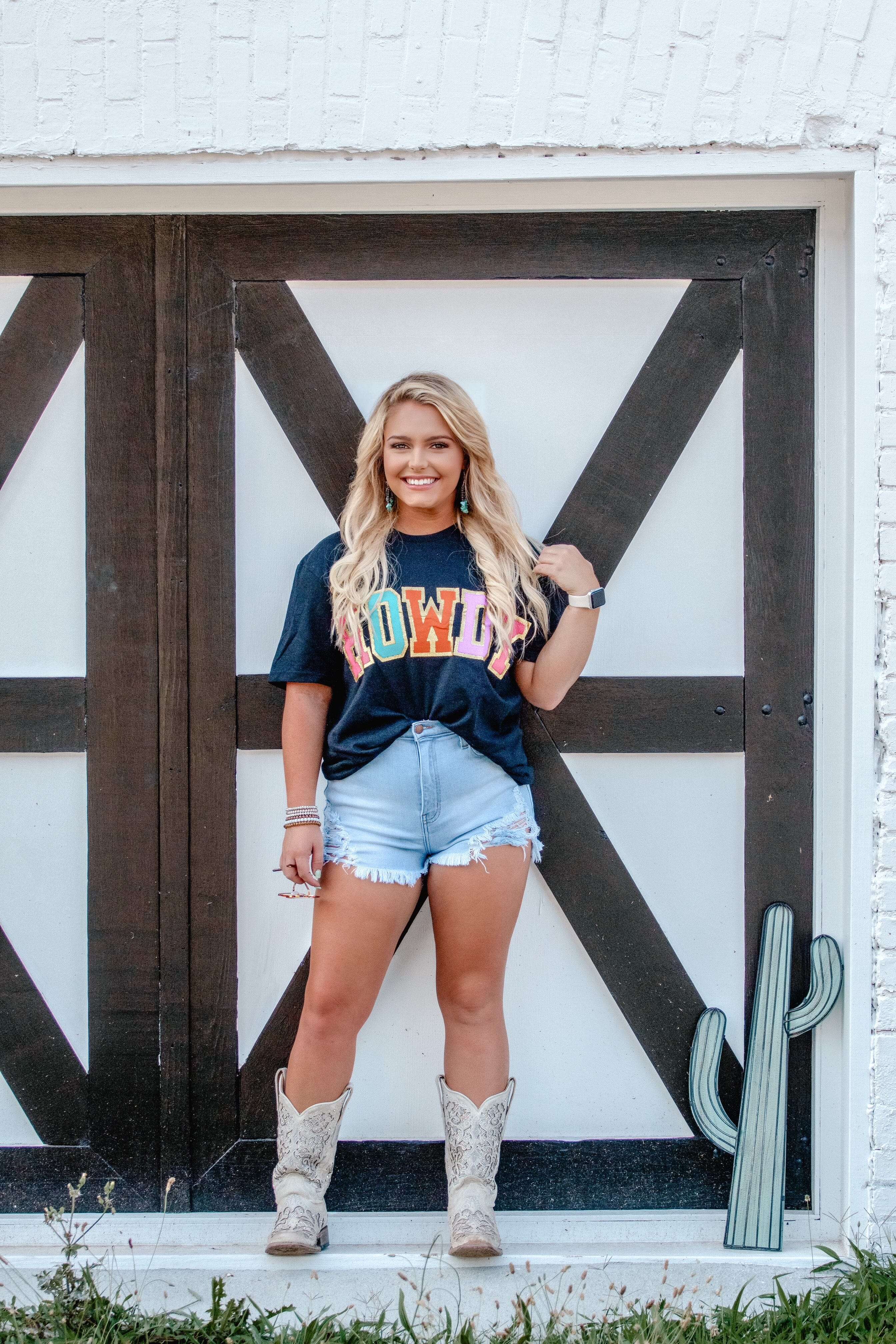 Endless Summer Denim Shorts Turquoise Traveler