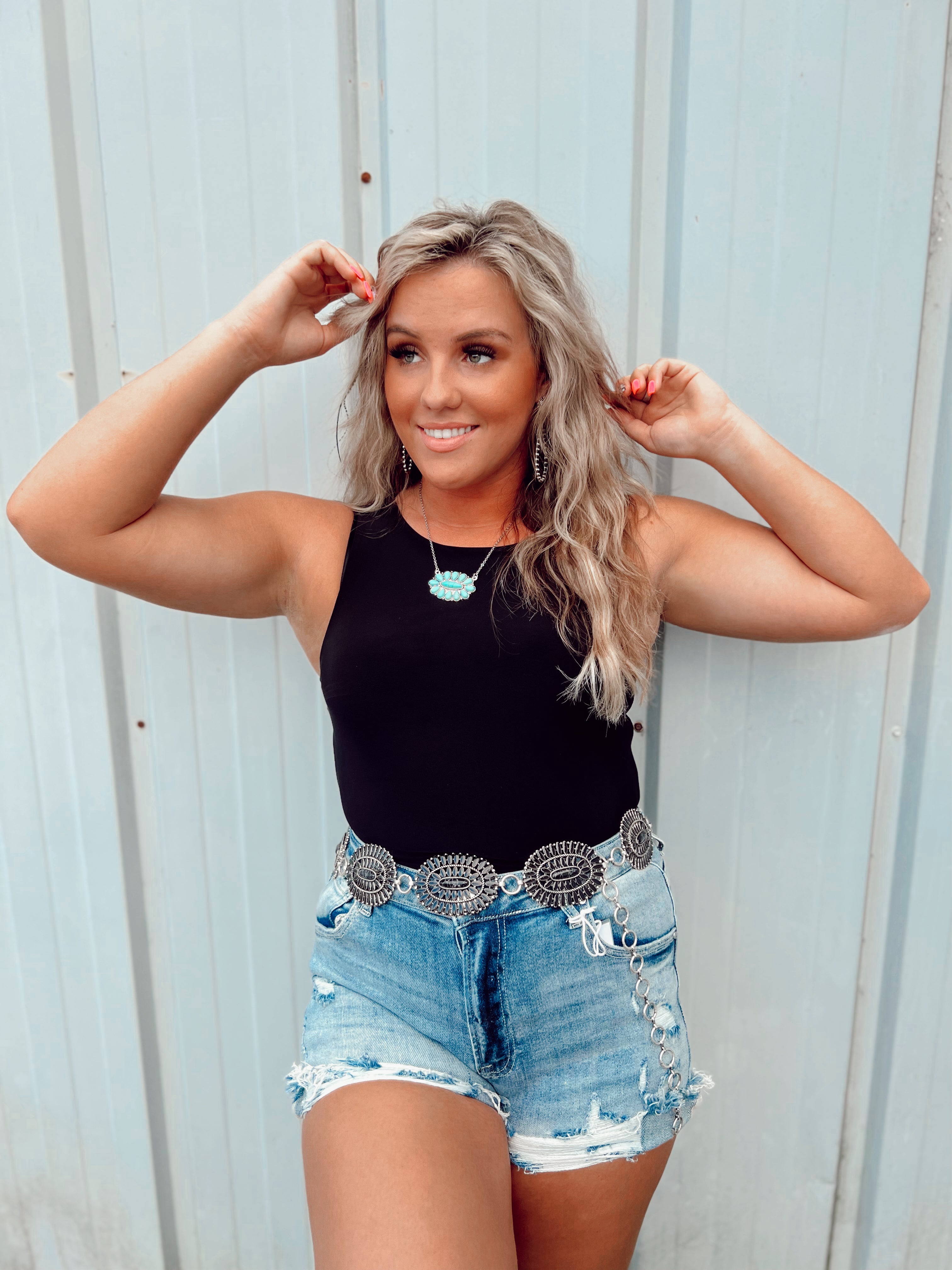 Liz’s Pick Shorts Turquoise Traveler