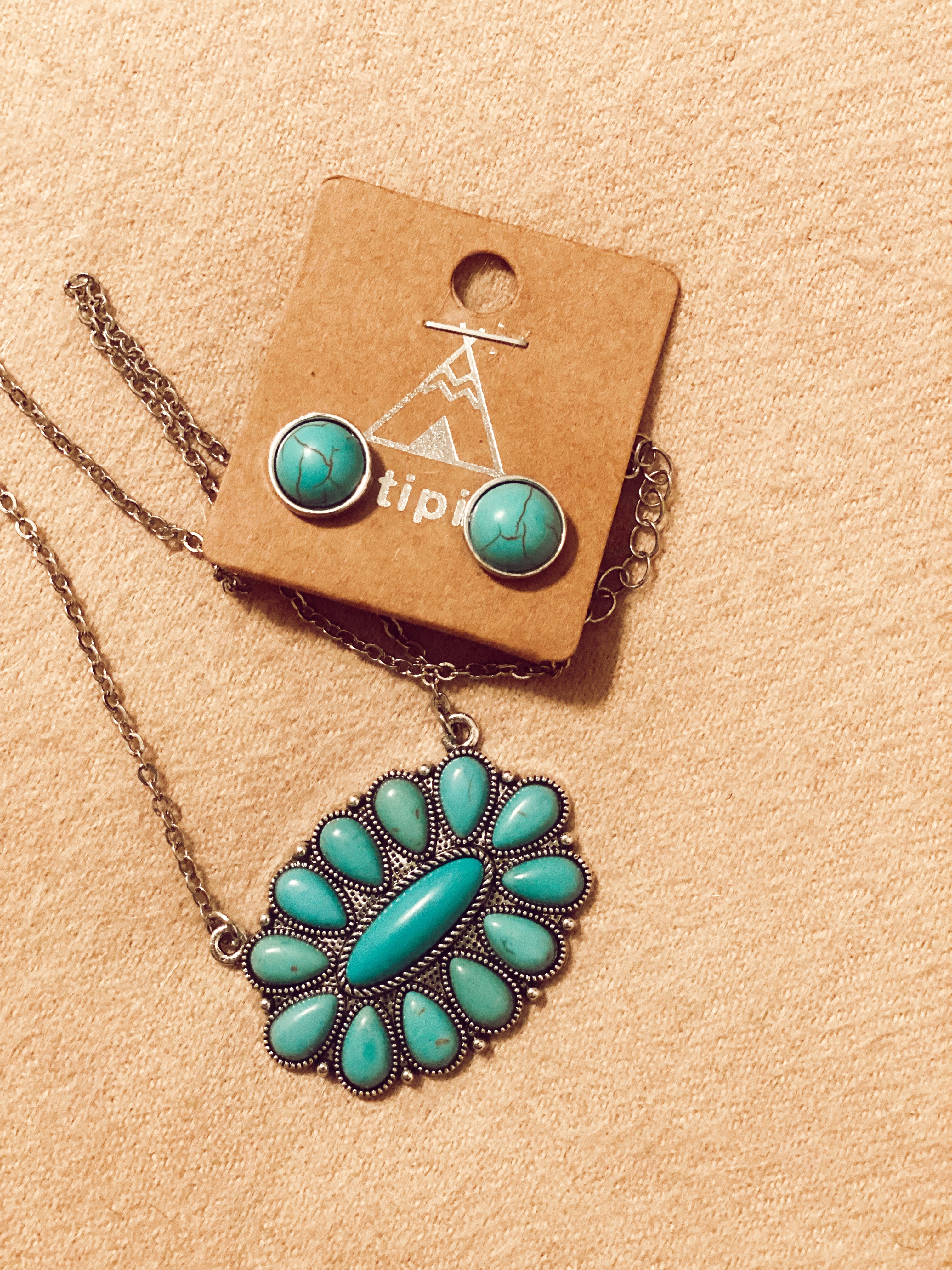 Oval Turquoise Necklace Turquoise Traveler
