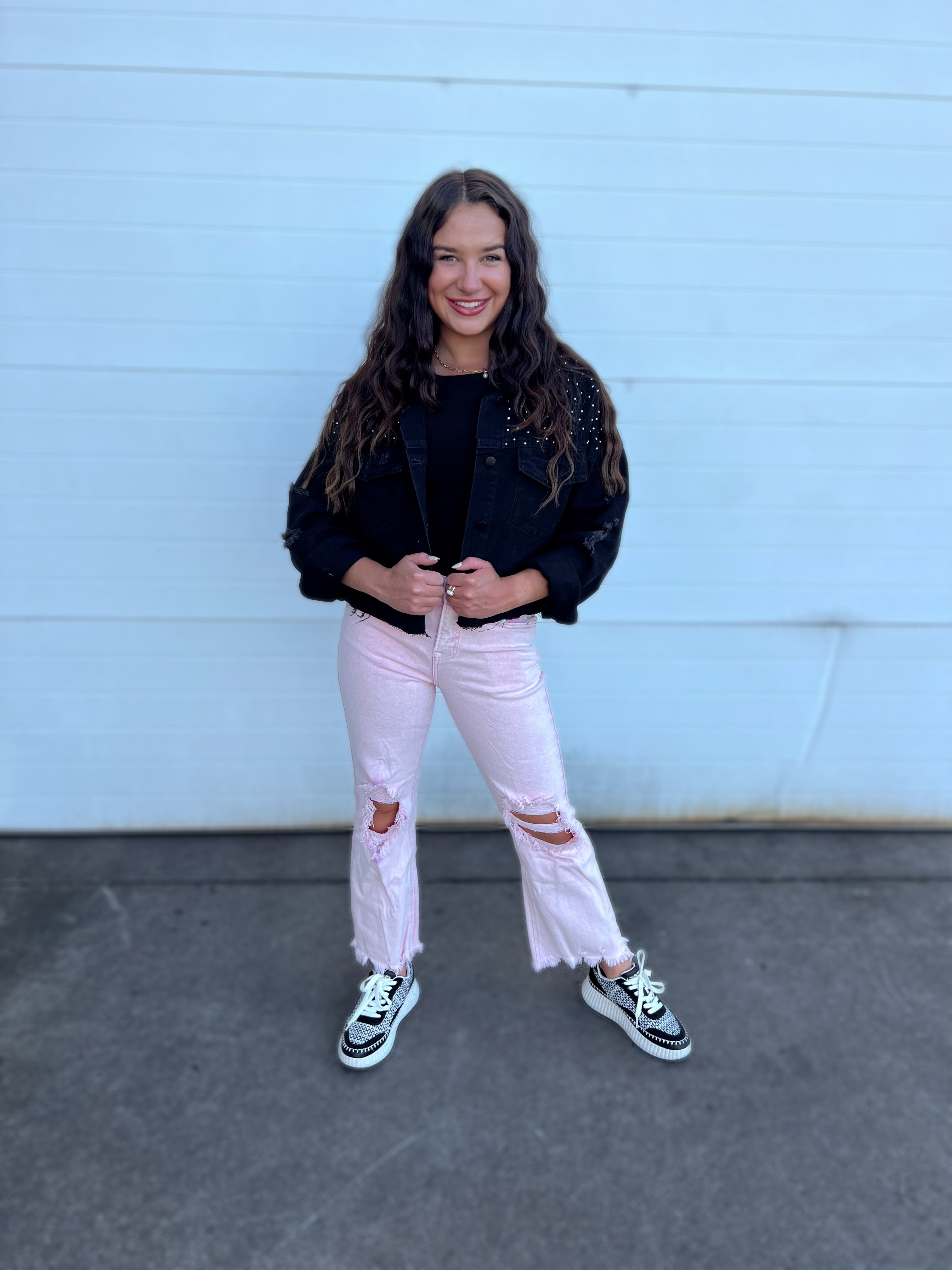 Pink Polly Jeans Turquoise Traveler
