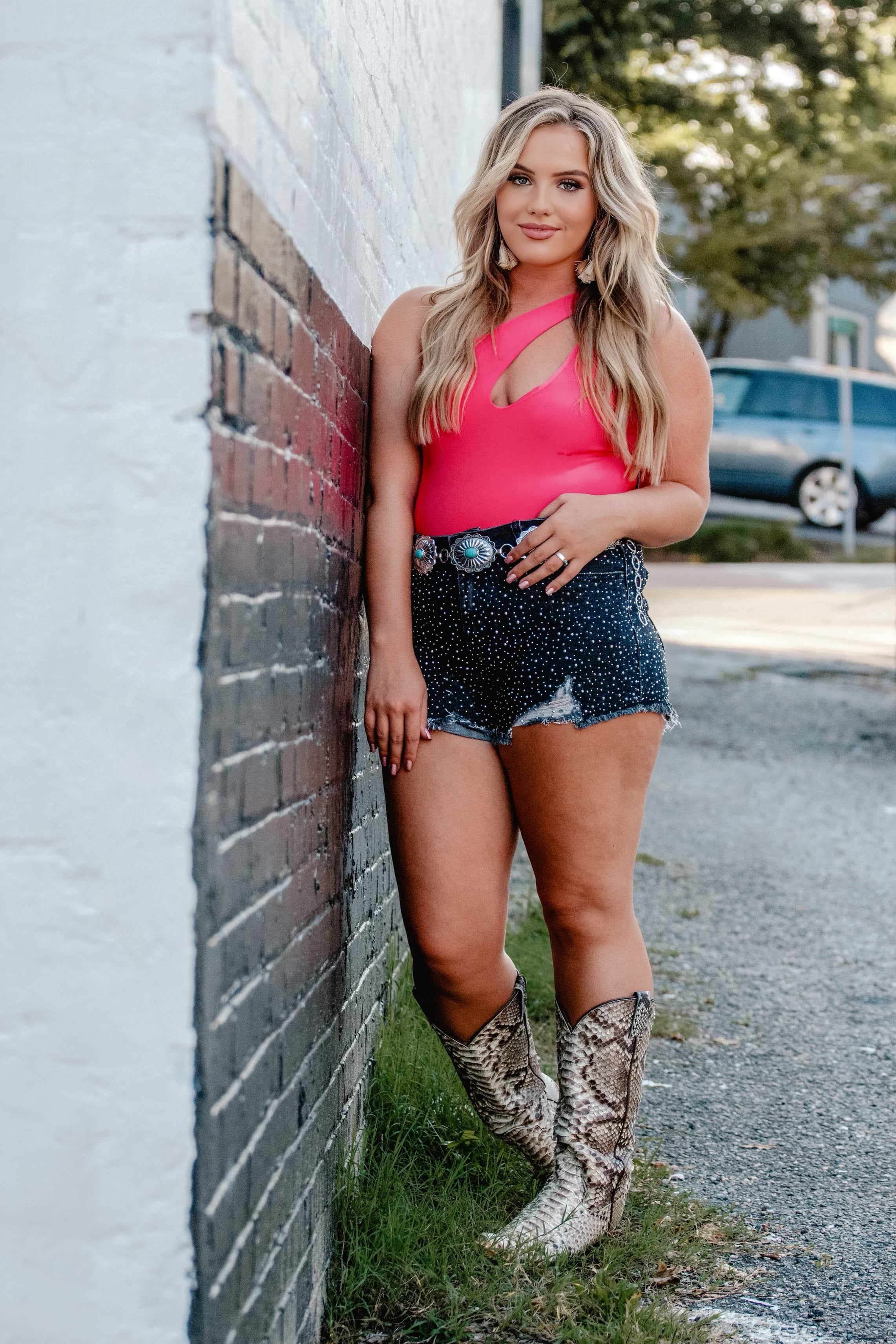 Pink Whitney Bodysuit Turquoise Traveler