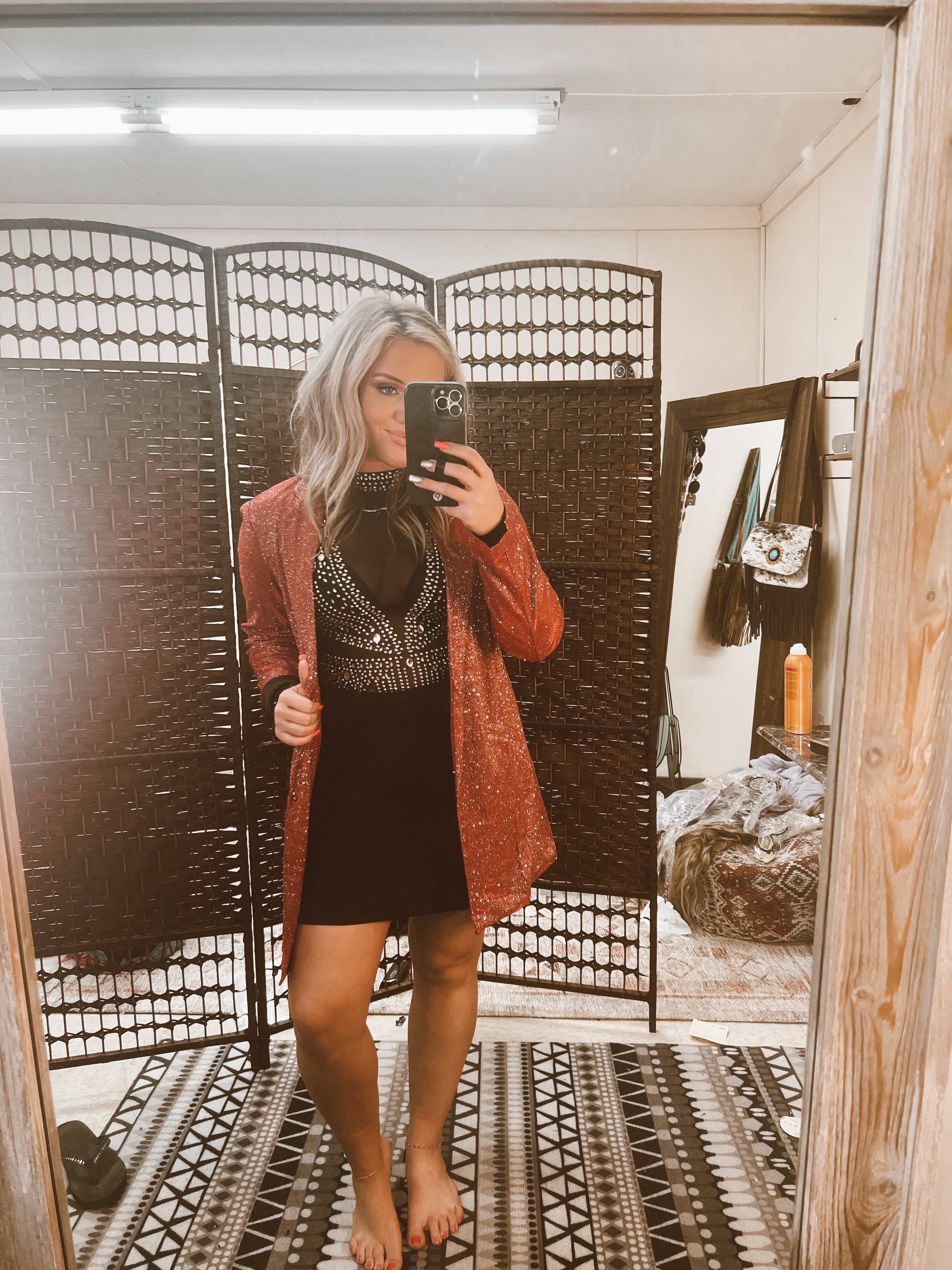 Pixie Dust Blazer Turquoise Traveler