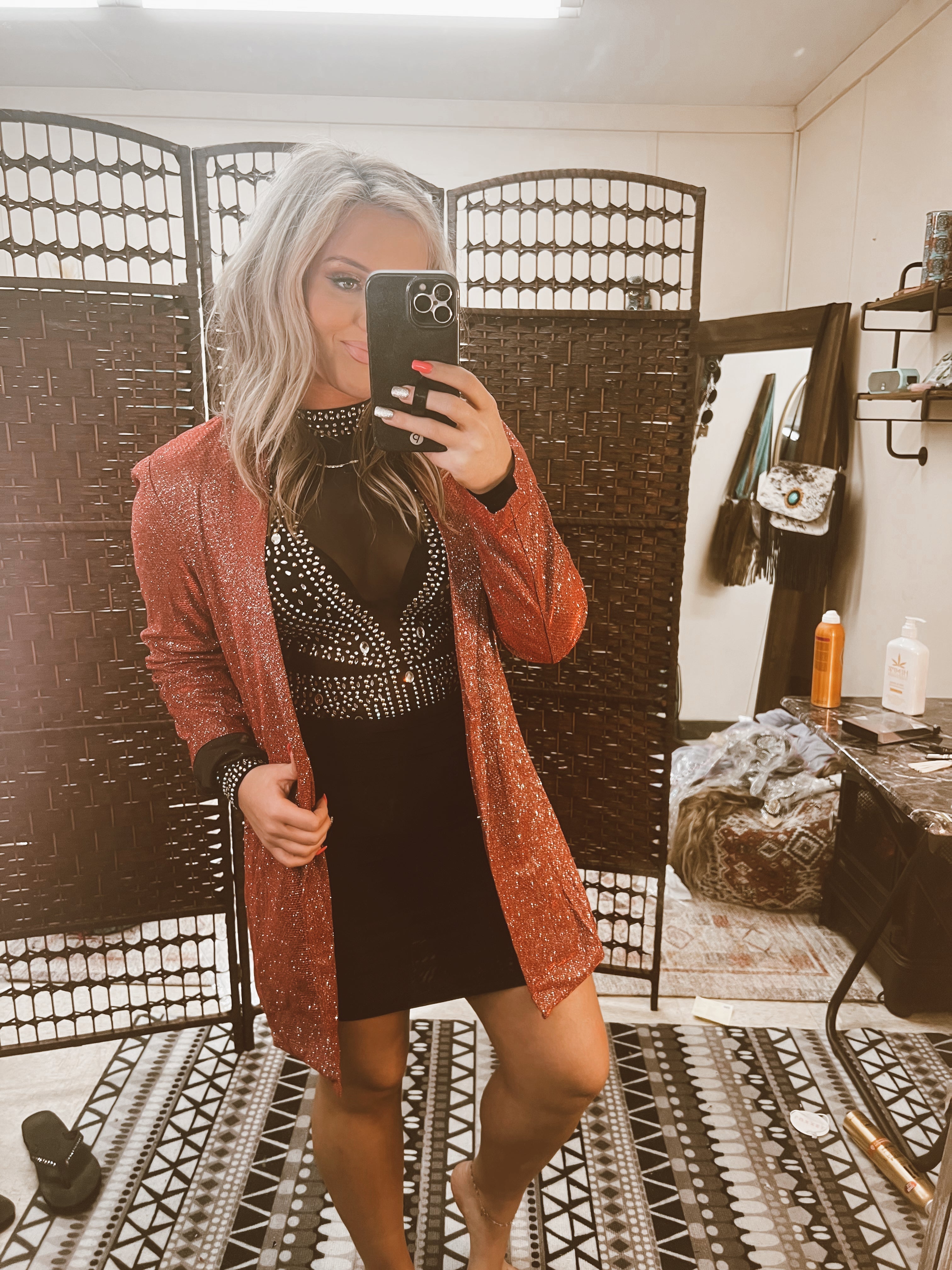 Pixie Dust Blazer Turquoise Traveler