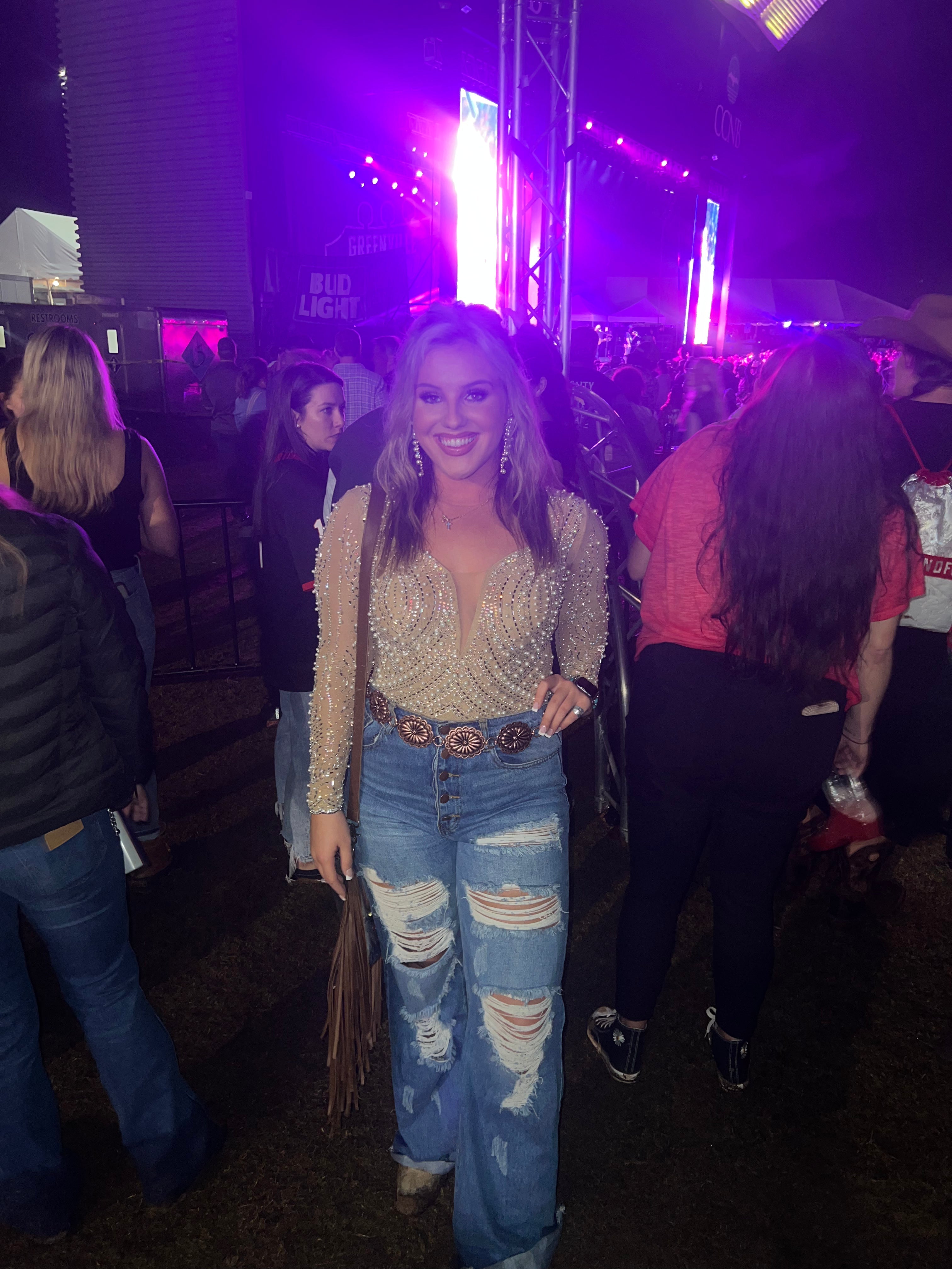 Rodeo queen bodysuit Turquoise Traveler